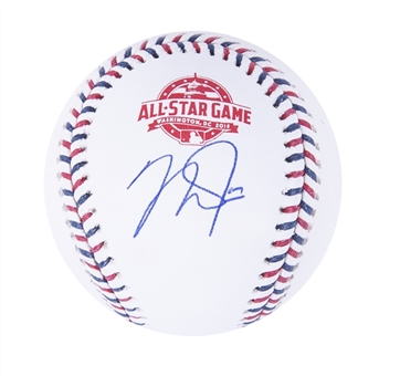 Mike Trout Signed 2018 All Star Game Baseball (MLB Authenticated) 